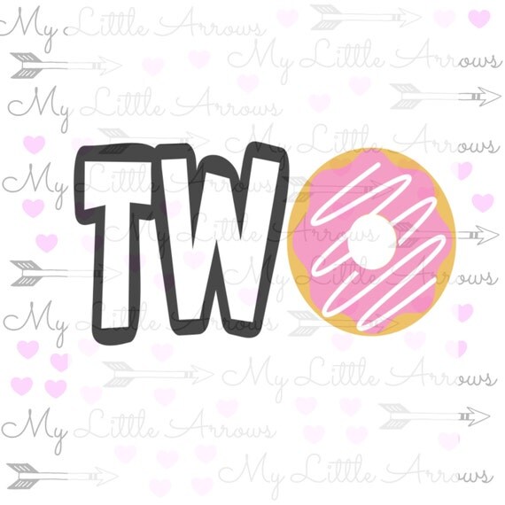 Download Two donut birthday party SVG DXF EPS png Files by ...