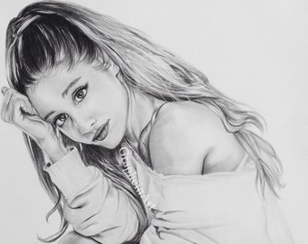 Custom portrait - graphite pencil drawing