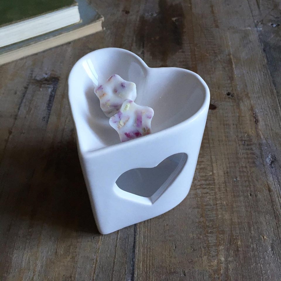 White heart oil burner