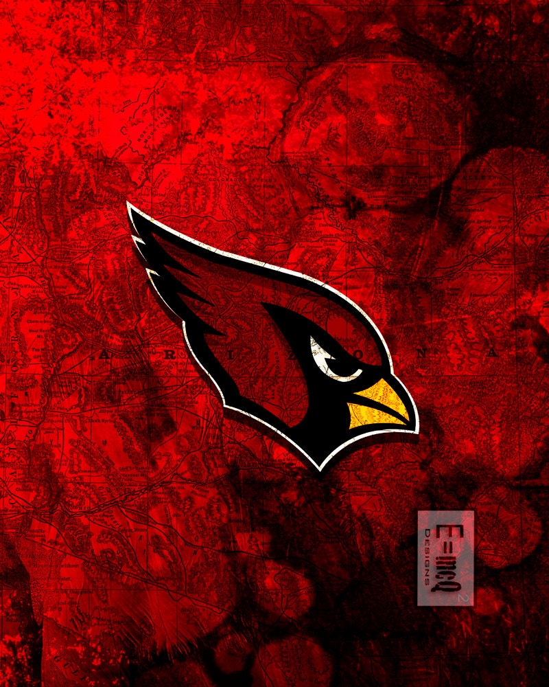 Arizona Cardinals Art Arizona Cardinals Poster by McQDesign