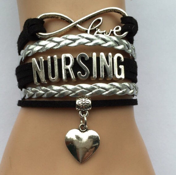 Nursing Bracelet Nursing Jewelry Nursing by MohawkNotIncluded