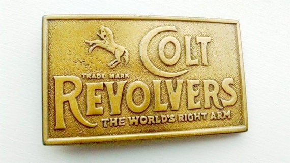 Colt Revolvers Belt Buckle