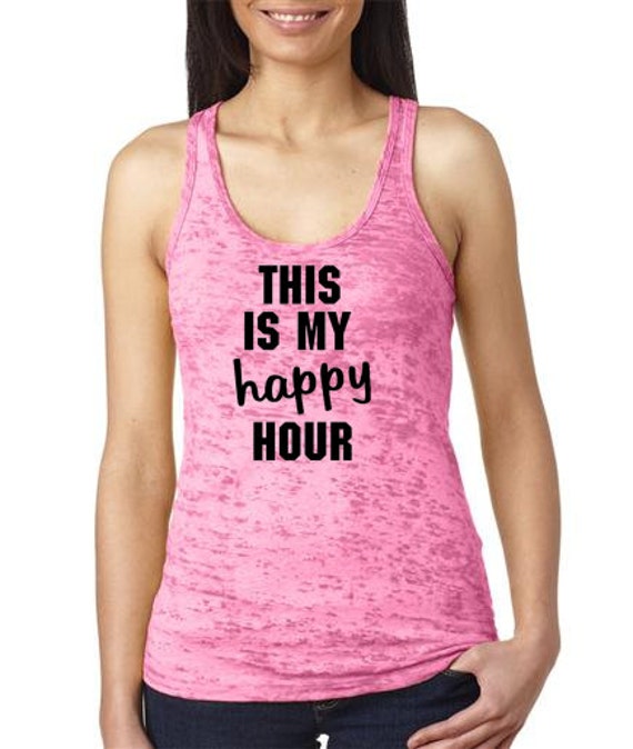 this is my happy hour workout shirt