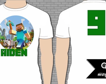 minecraft shirt walmart