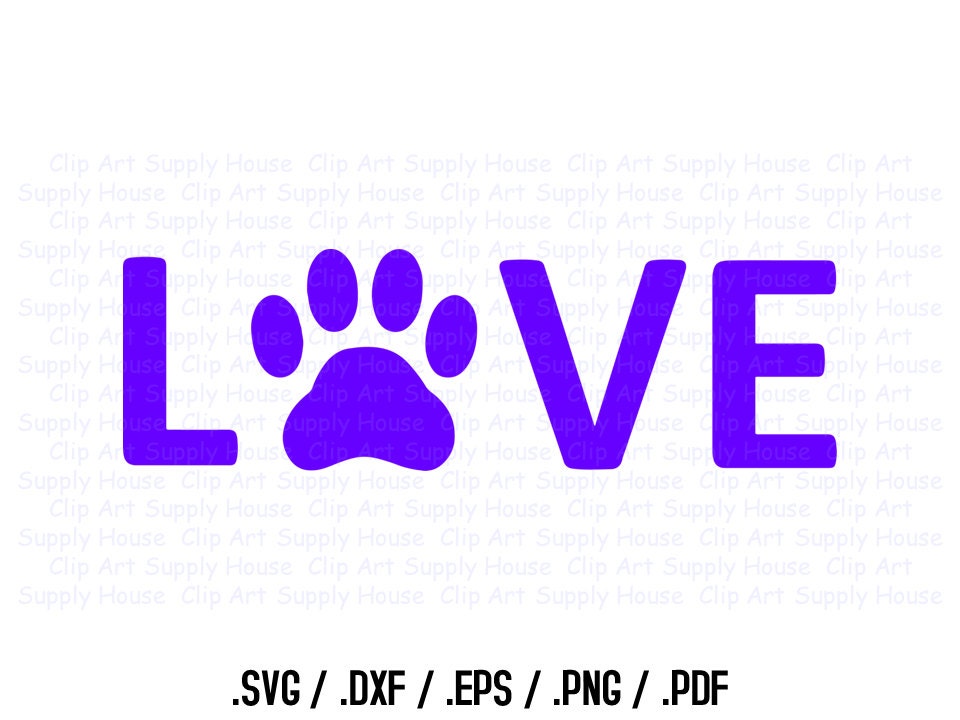 Download Animal Pet Love SVG Clipart SVG Office Wall Art Pet SVG