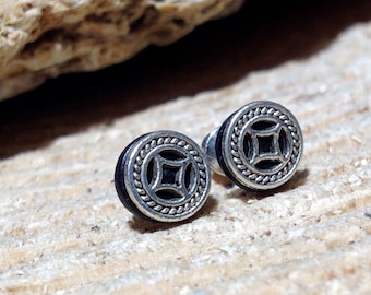 Vikings Earring Studs Men's Earrings Men's Ear Studs Street Style Earrings Historical Jewelry Celtic Earrings Male Studs Men's Jewelry