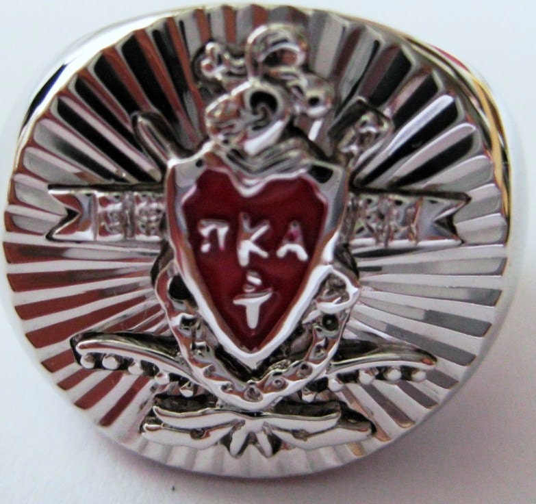 Pi Kappa Alpha Ring Sterling Silver R001