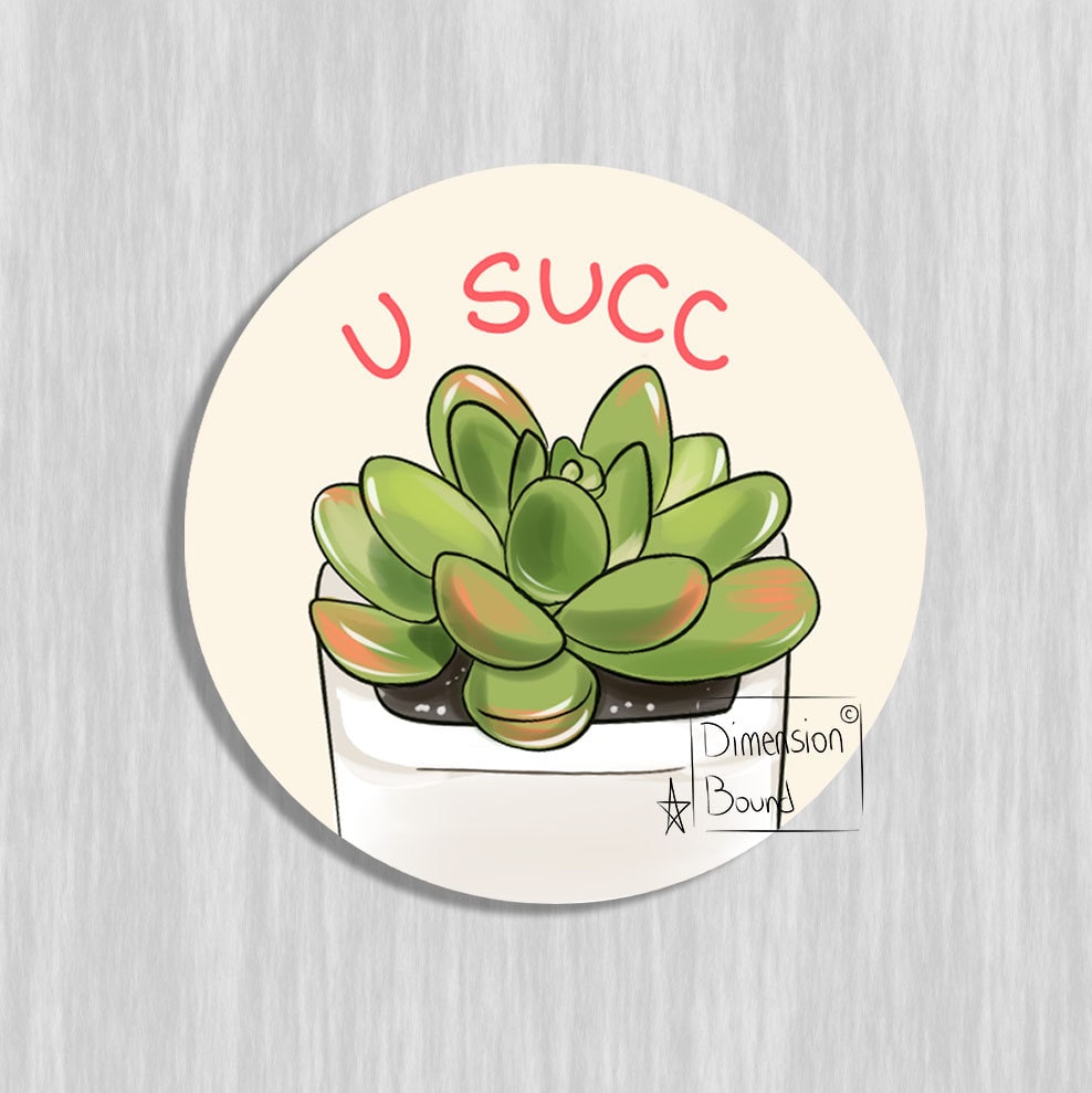 aesthetic sticker art u succ notebook sticker laptop stickers