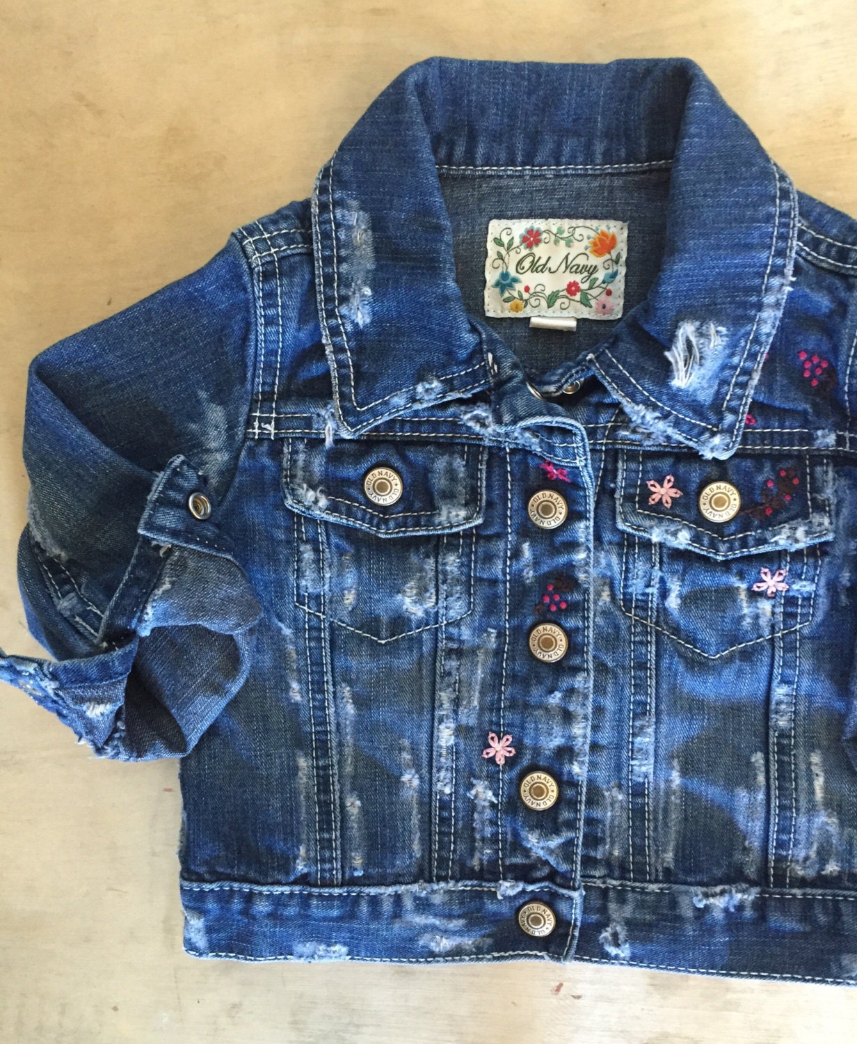 Jean jacket. Denim jacket. Toddler girl clothes. Toddler jean