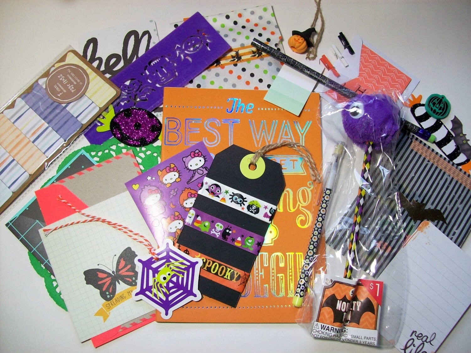 Halloween Planner Kit / Fall Planner Accessories / Stationery