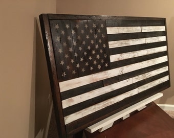 Rustic American Flag Handmade Home Decor Reclaimed Wood Military Rustic American Flag Handmade Home Decor Reclaimed Wood Military