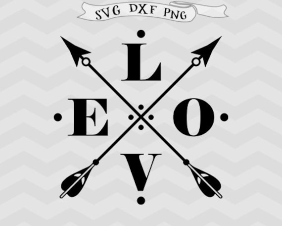 Download Love SVG Arrow Svg Valentine DXF Valentines day svg valentines