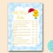 Beach Bridal Shower Game Printable Nautical by MagicalPrintable