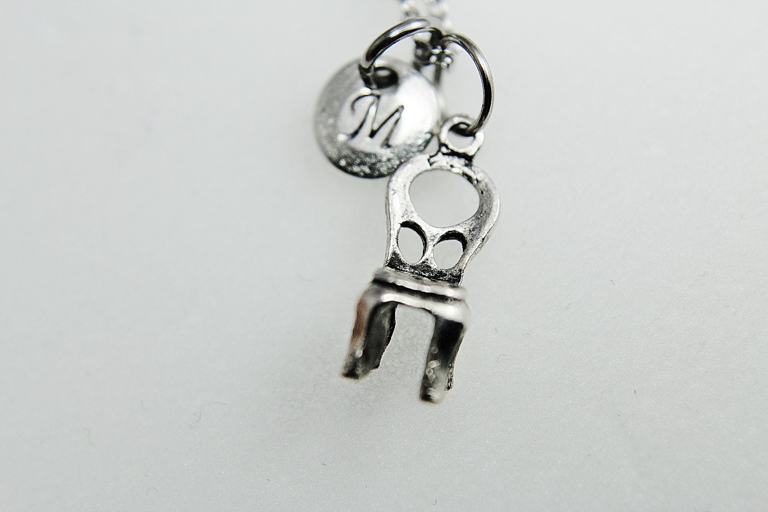 Chair Pendant Charm Necklace Chair Necklace Whimsical