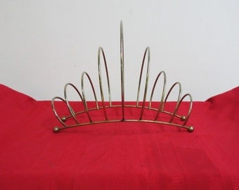 Mid Century Wire Magazine Rack Stand A