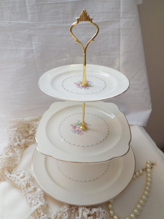 3 tier shabby chic cake stand 3 tier ivory and pink cupcake 3 tier shabby chic cake stand 3 tier ivory and pink cupcake
