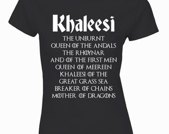 daenerys targaryen t shirt