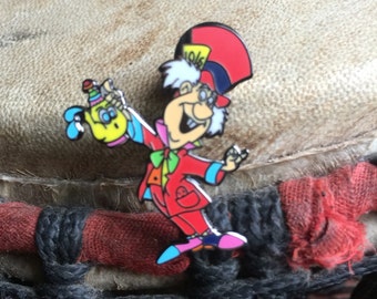 Madd hatter hat pin
