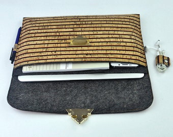 Rustic kindle paperwhite cover, felt surface pro 3 case, Kindle Fire HDX 7 case, surface pro 3 sleeve, Kindle case, Kindle fire case, D1H86