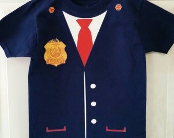 Odd Squad T-Shirt with Badge and Tie