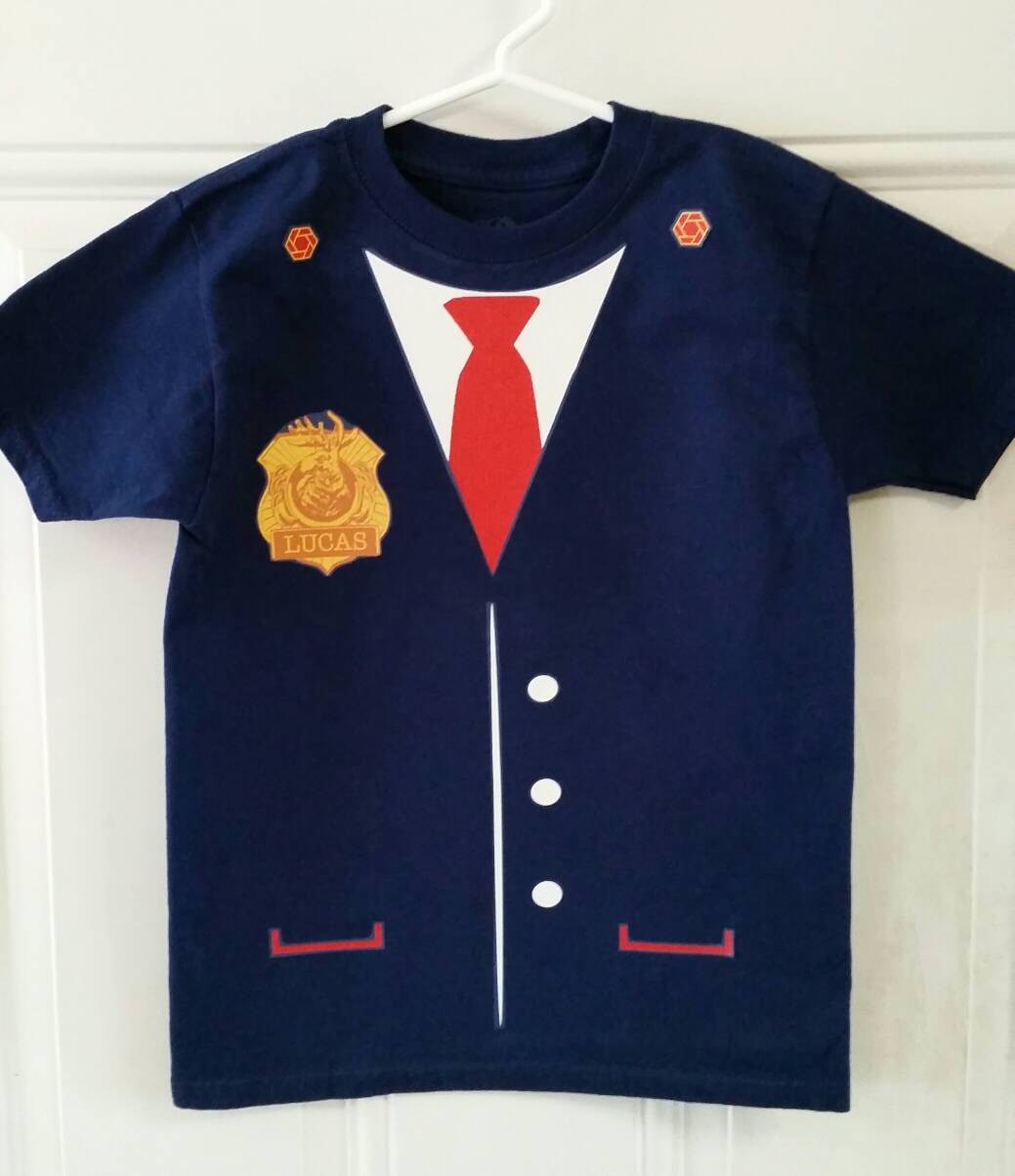 Odd Squad T-Shirt with Badge and Tie