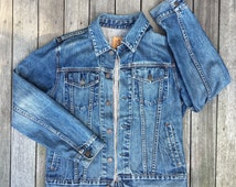 Unique jean jacket related items | Etsy