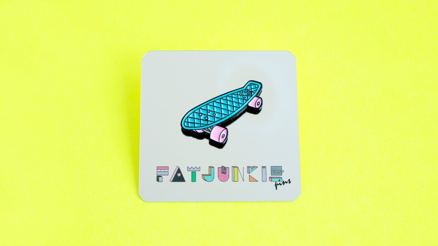 Enamel Pin / Lapel Pin / Skateboard Pin Banana by