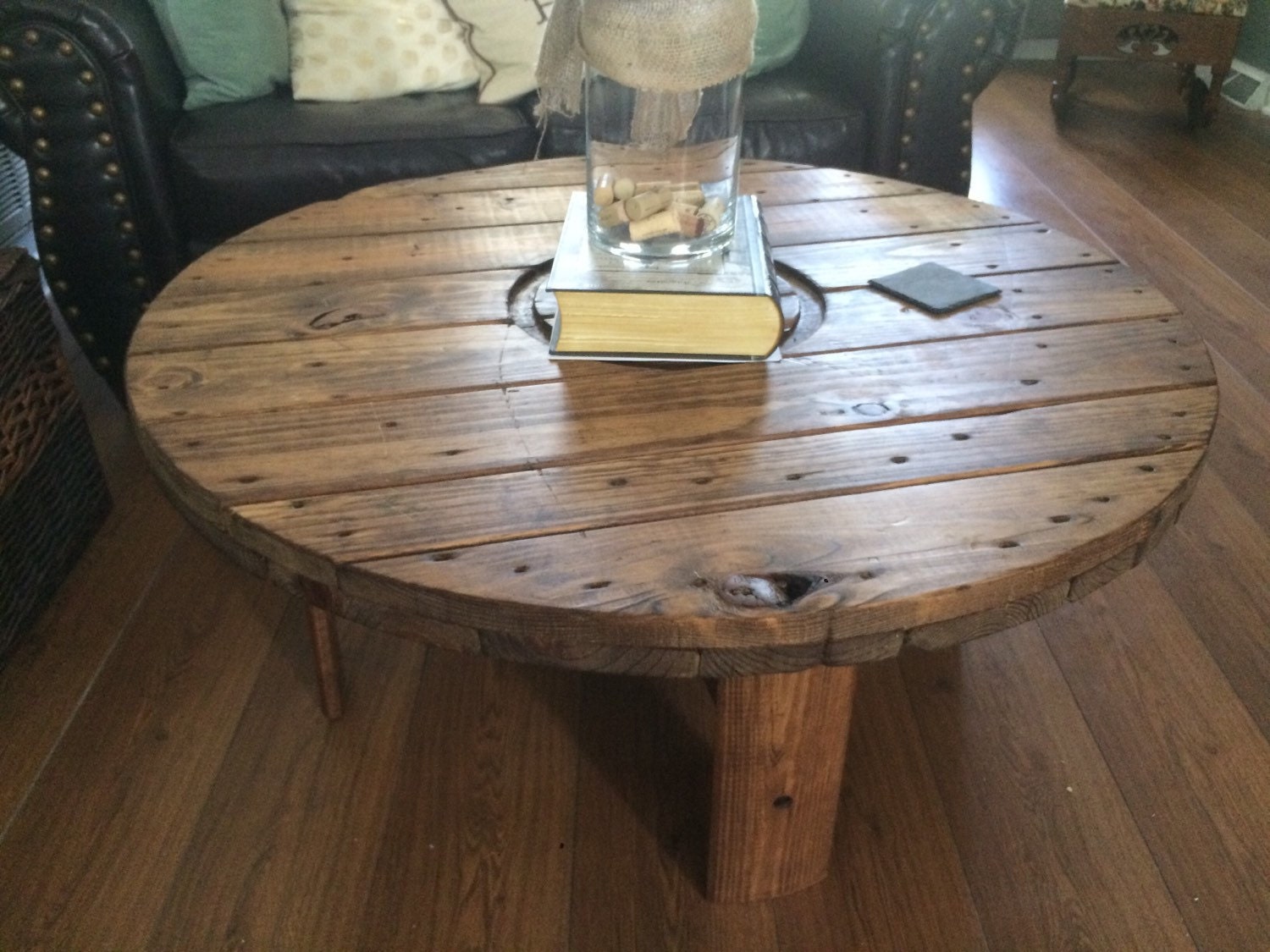 Wire Spool Coffee Table By SouthernPallet On Etsy