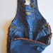 Vintage Cowboy or Cowgirl Oshkosh Overalls with Suede Fringe / Baby Overalls