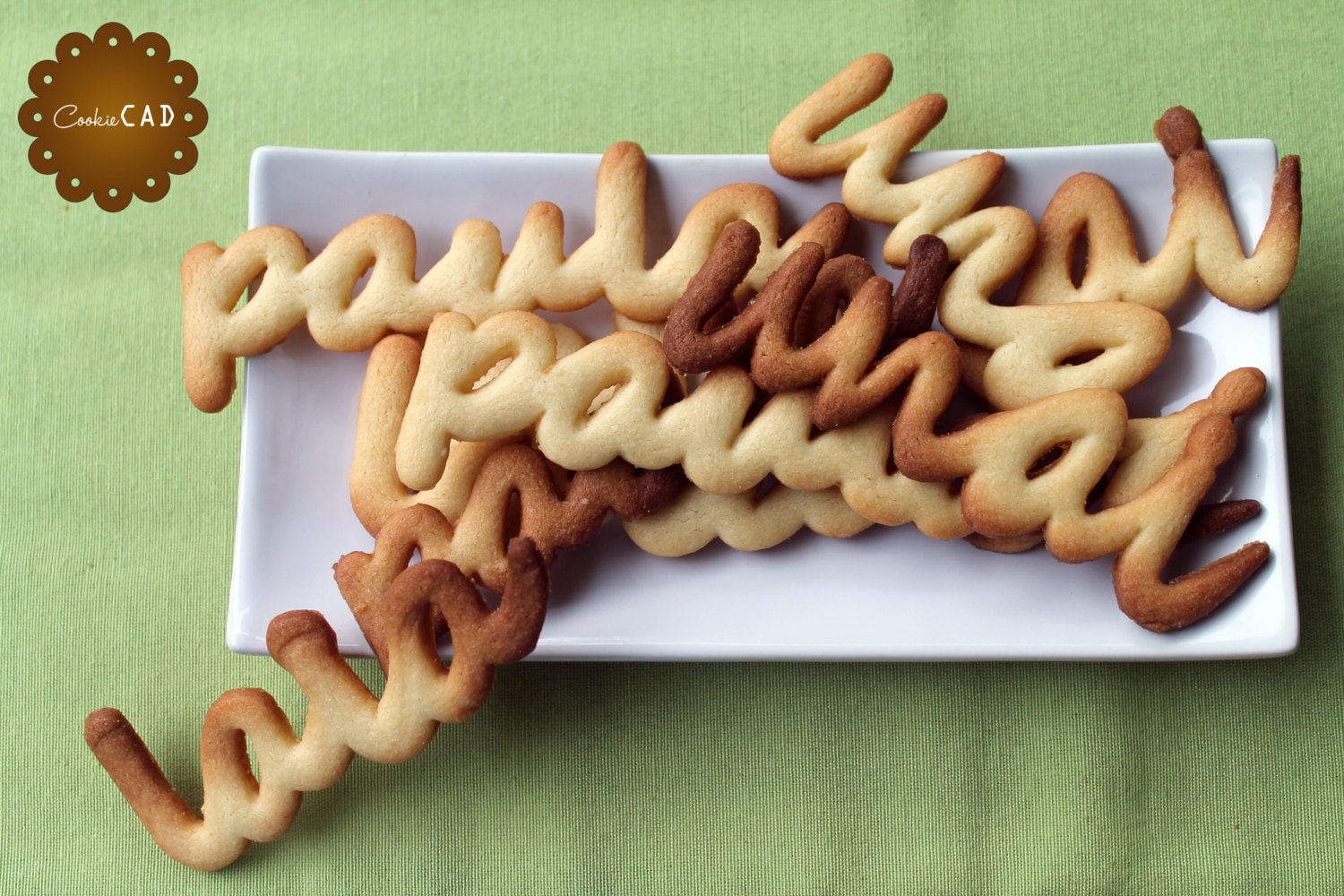 Custom Cookie Cutter with your name Cookie mold 3d Printing.