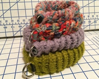 Knitted Dog Collar (Any Color) Made to Order