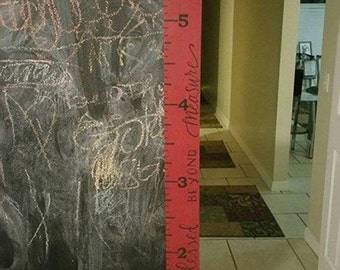 Growth Chart Ruler - Growth Ruler - Blessed Sign - Ruler - Ruler Growth Chart - Kid's Room Decor - Children Decor - Birthday Gift