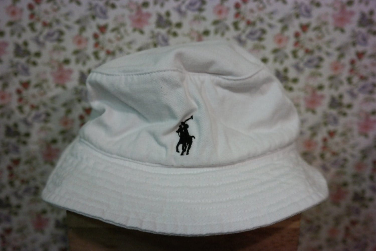 vintage polo bucket hat