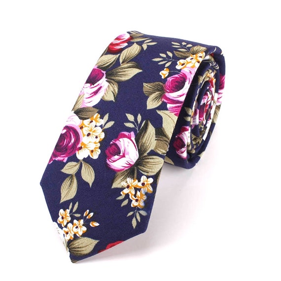 Floral Tie by Ollie & Ross