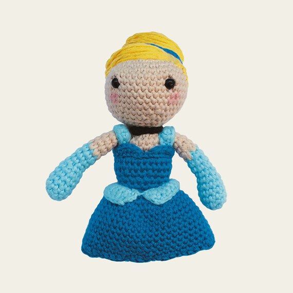 Cinderella - Disney Princess. Amigurumi Pattern PDF.