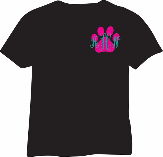 Personalized Paw Print T-Shirt