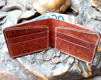 Men's leather wallet\free shipping\Classic leather wallet\Кожанный мужской кошелек\Portafoglio in pelle,cuoio.