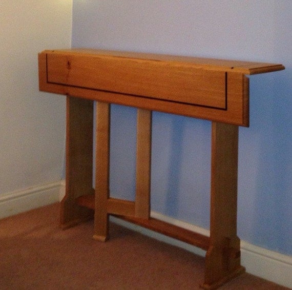 Drop Leaf Console Table By HiltonWorkshops On Etsy   Il 570xN.881871269 Eago 