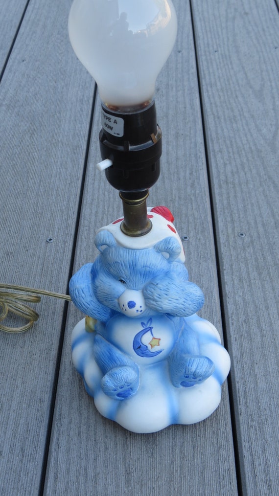 Vintage Care Bears Lamp Like New 1984