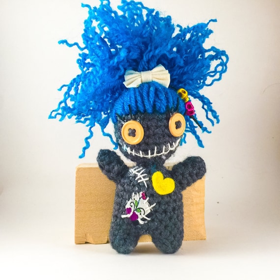 Tiny Voodoo Doll Amigurumi Voodoo Doll Crochet Voodoo Doll