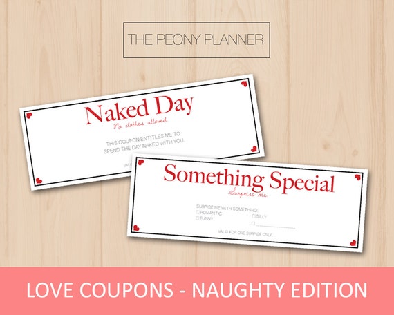 cute coupons for boyfriend