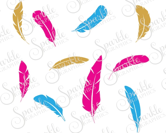 Download Feathers SVG Tribal Indian Feather Silhouette Vector Hippy ...