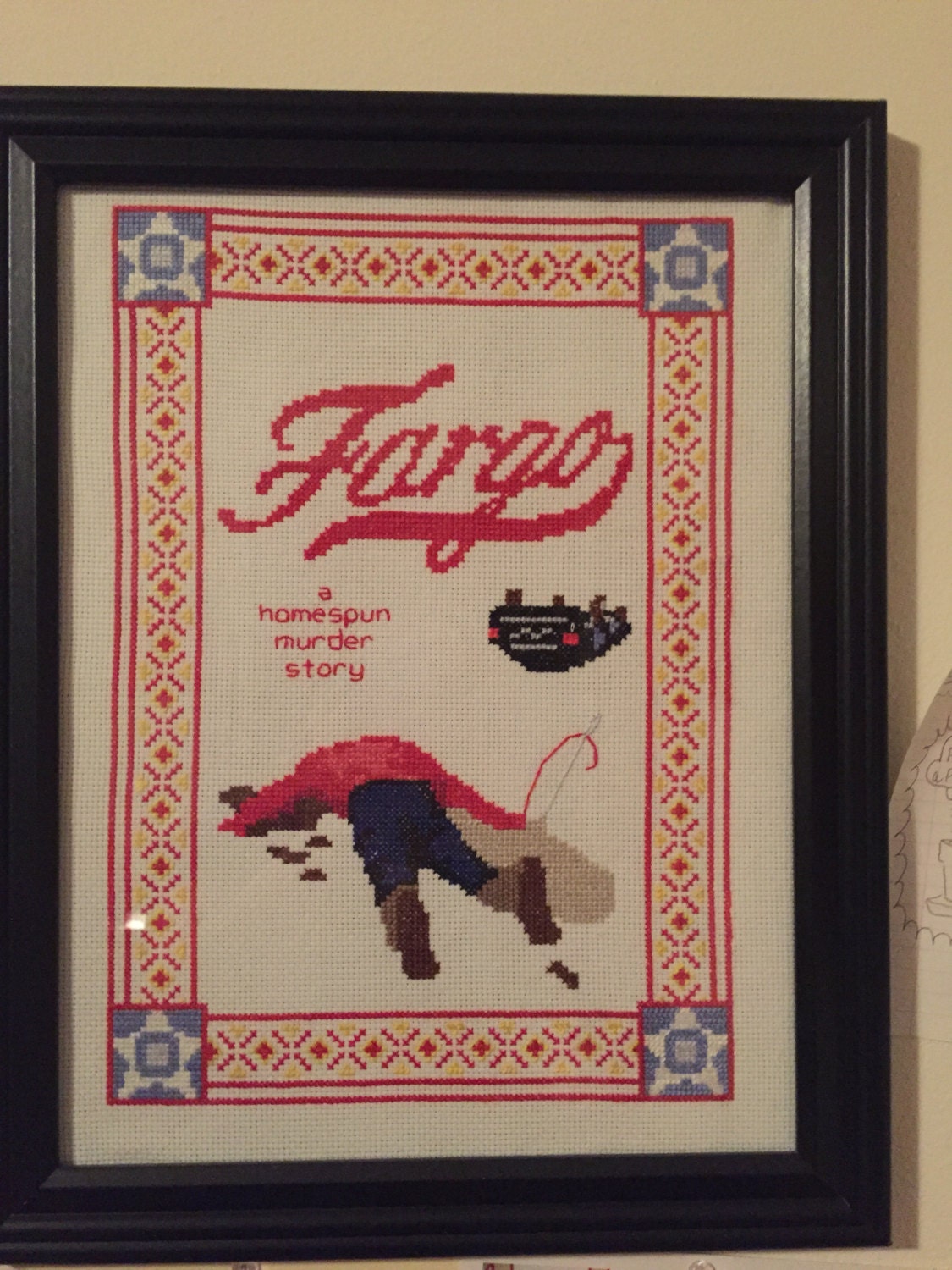 Fargo Poster Cross Stitch