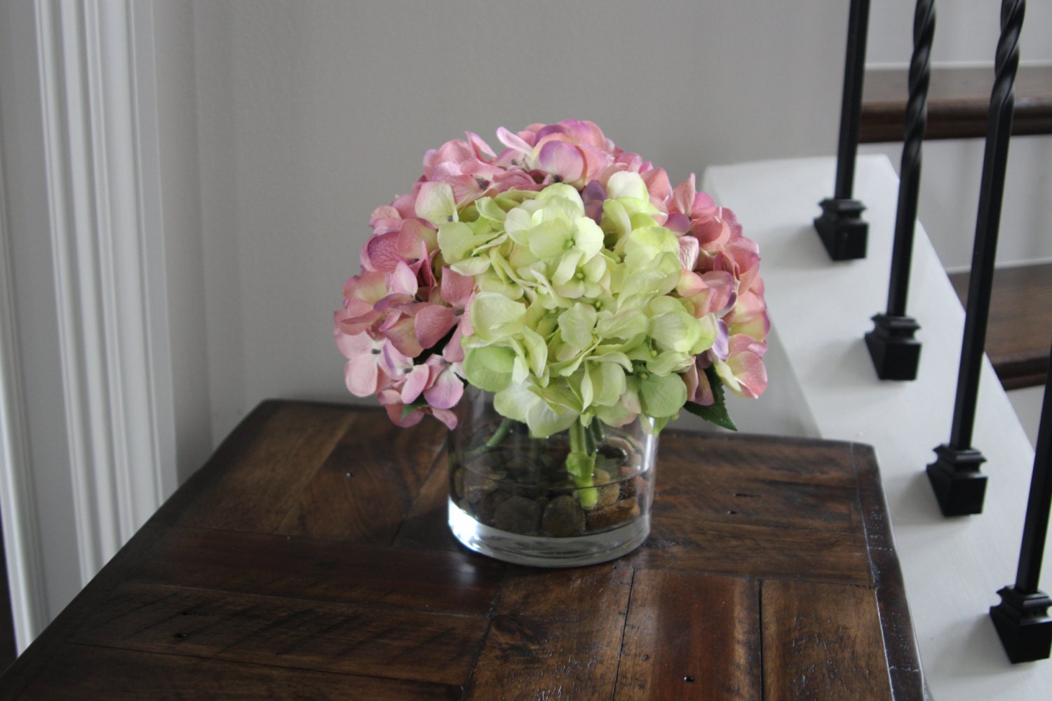 SUMMER SALE Silk Floral Arrangement summer centerpiece All