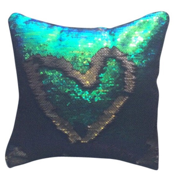 Items Similar To Mermaid Pillow Sequin Color Changing Coloring Wallpapers Download Free Images Wallpaper [coloring365.blogspot.com]