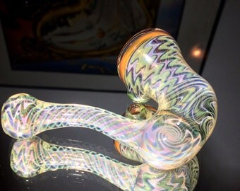 Fume sherlock glass pipe