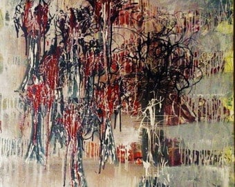 Pictorial exaltation 1 - abstract painting