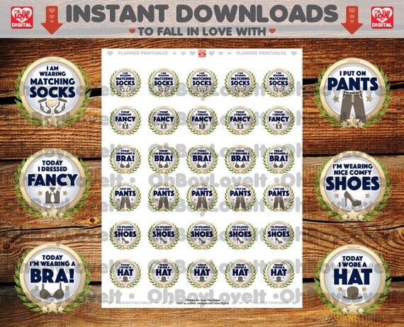 Items similar to Adulting Stickers, Printable pdf / jpg | Clothing ...