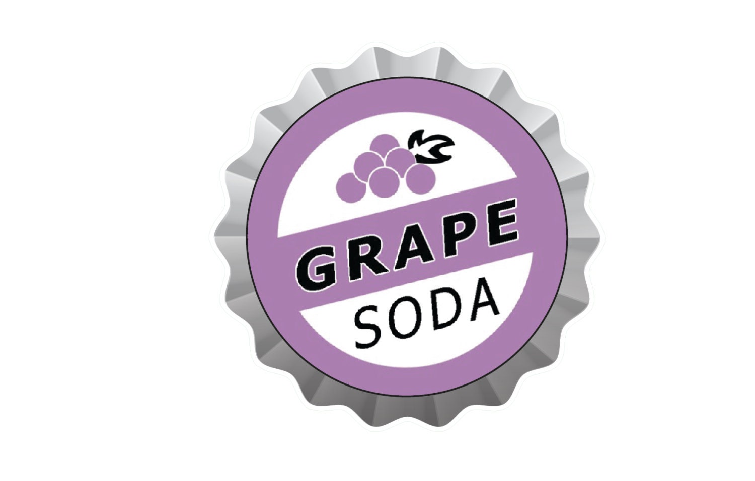 Grape Soda Pin Decal