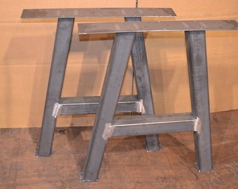 Metal Table Legs, A-Frame Style - Any Size and Color!